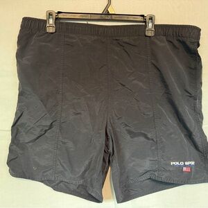 Ralph Lauren Polo Sport Black Shorts